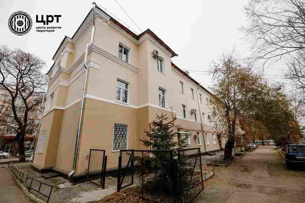 фасад здания, ЦРТ, Благовещенск