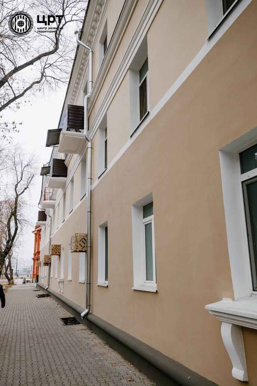 фасад здания, ЦРТ, Благовещенск