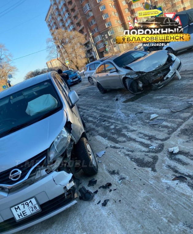 Фото:  паблик «Дорожный Благовещенск».