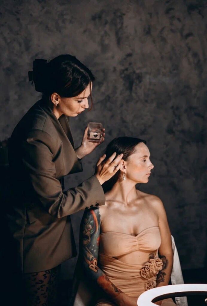 макияж, прическа, Виктория Седых