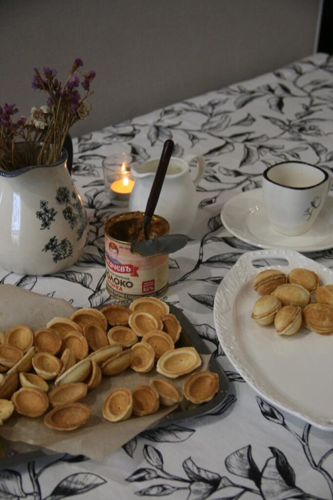 печенье орешки, рецепт