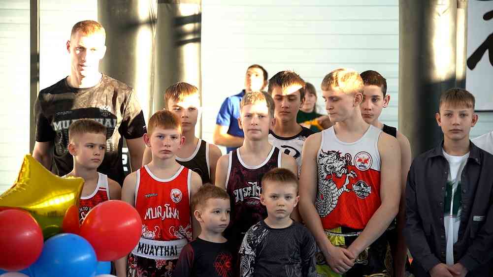 открытие спортзала в школе пгт Серышево