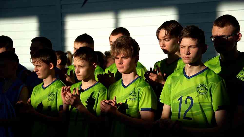 открытие спортзала в школе пгт Серышево