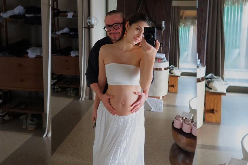 Актёр Александр Петров и его жена Виктория ждут ребёнка