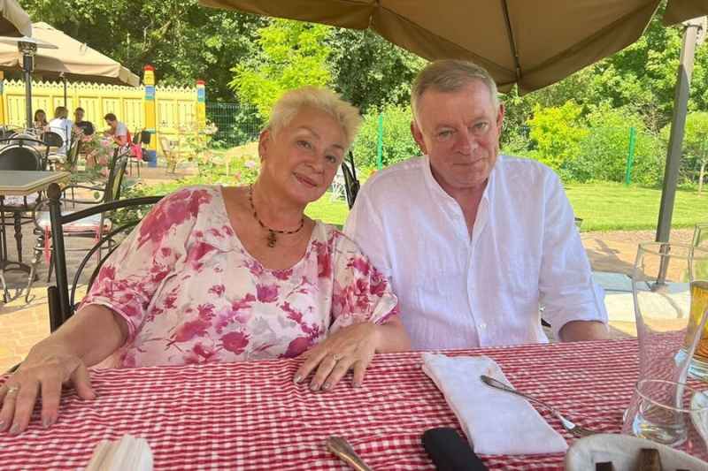 Вадим Андреев с женой