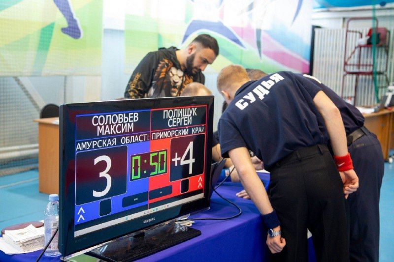 Амурчане стали вторыми на домашнем чемпионате по рукопашному бою