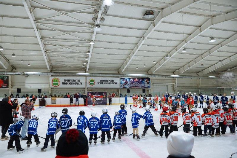 В Приамурье проходит хоккейный турнир в память о Герое России, погибшем на СВО