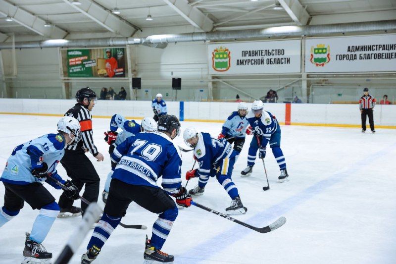 В Приамурье проходит хоккейный турнир в память о Герое России, погибшем на СВО