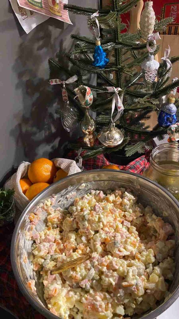 оливье, рецепт, фудблогер Наталья Нижник