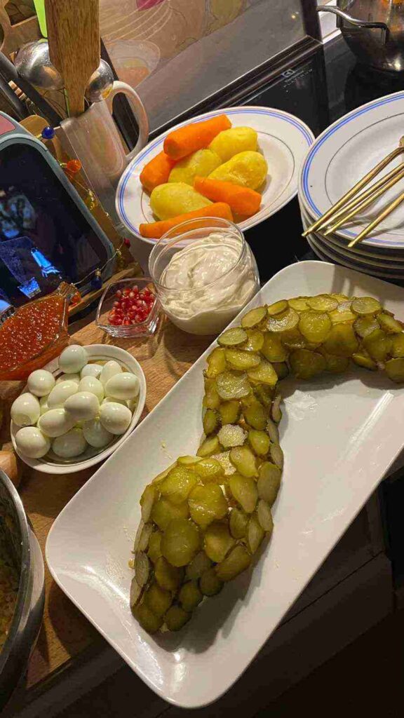 оливье, рецепт, фудблогер Наталья Нижник