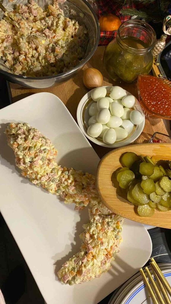 оливье, рецепт, фудблогер Наталья Нижник