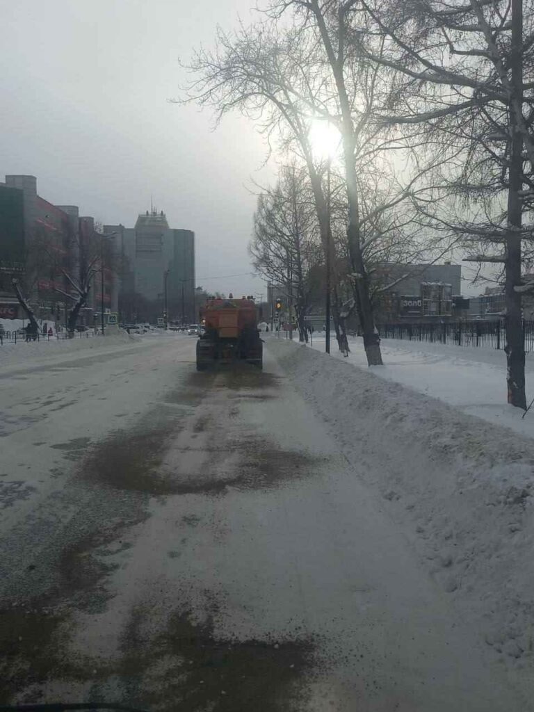 Уборка улиц 