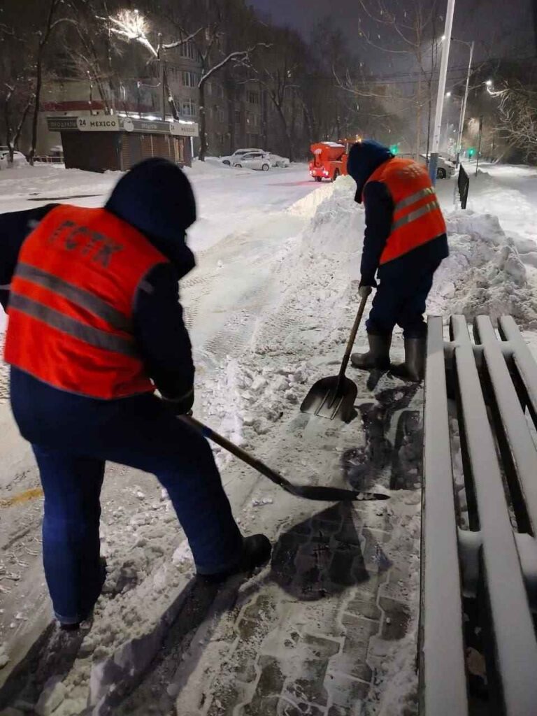 Уборка улиц 