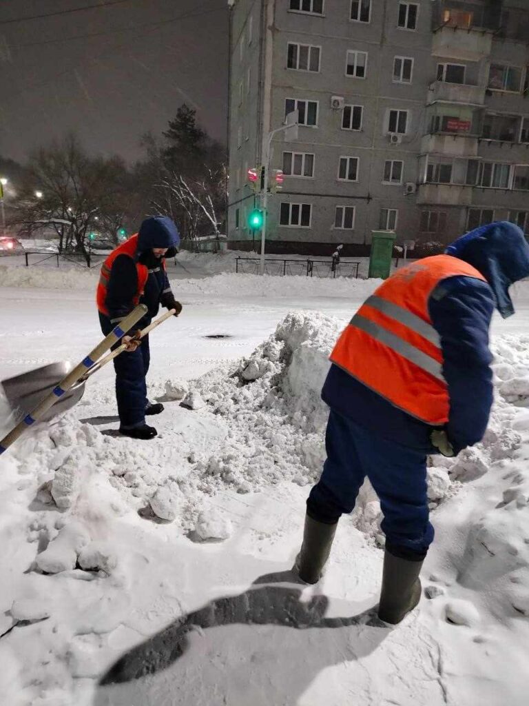 Уборка улиц 