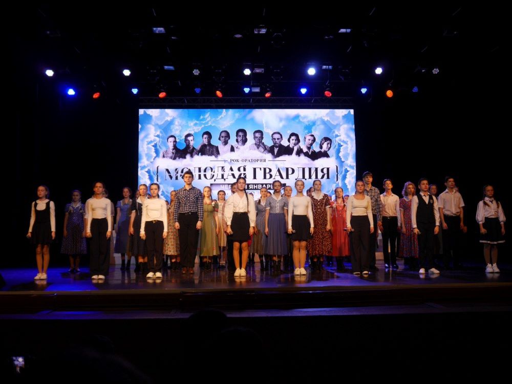 Рок-оратория о героях молодогвардейцах собрала аншлаг в Благовещенске