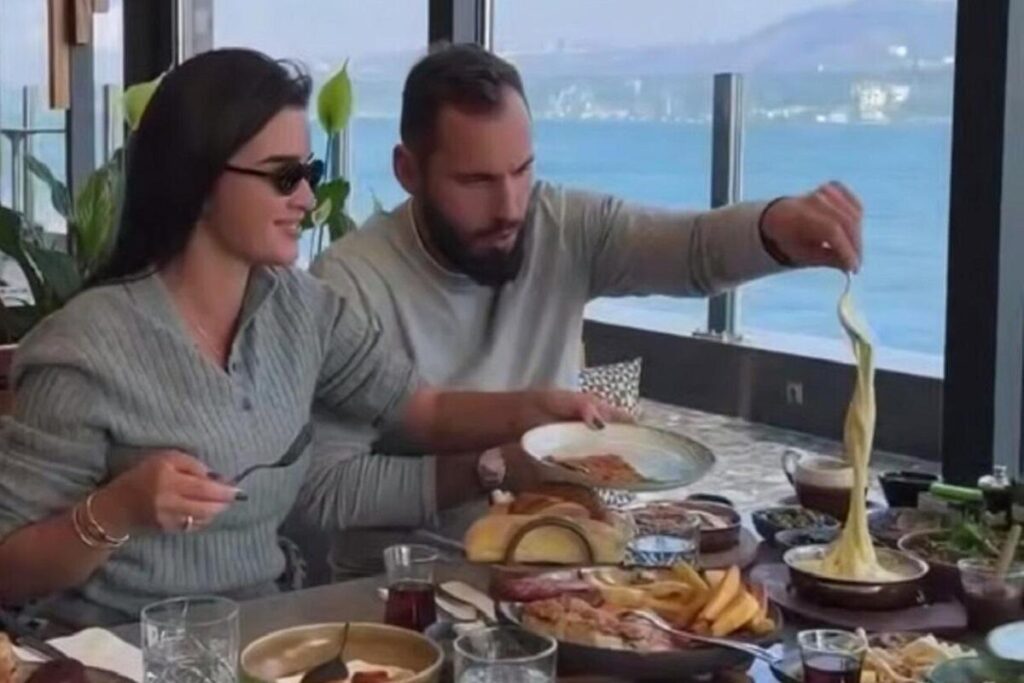 Ксения Бородина и Николай Сердюков