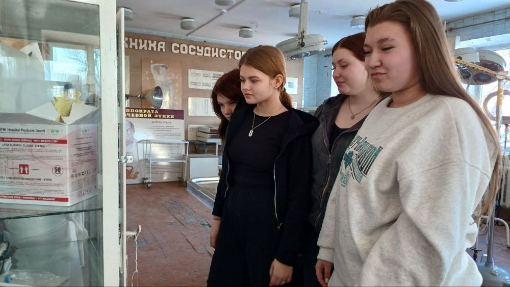 В Приамурье будущих медиков готовят со школьной скамьи

