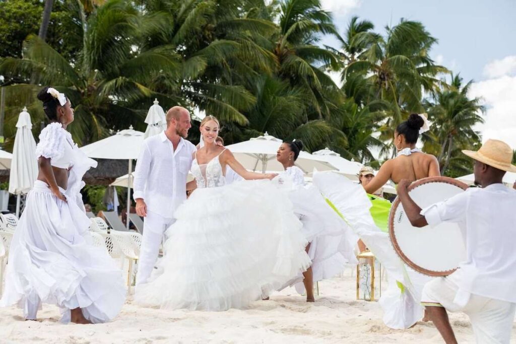 Мария Погребняк показала свою свадьбу на Маврикии