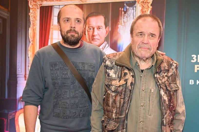 Александр Ильин с сыном
