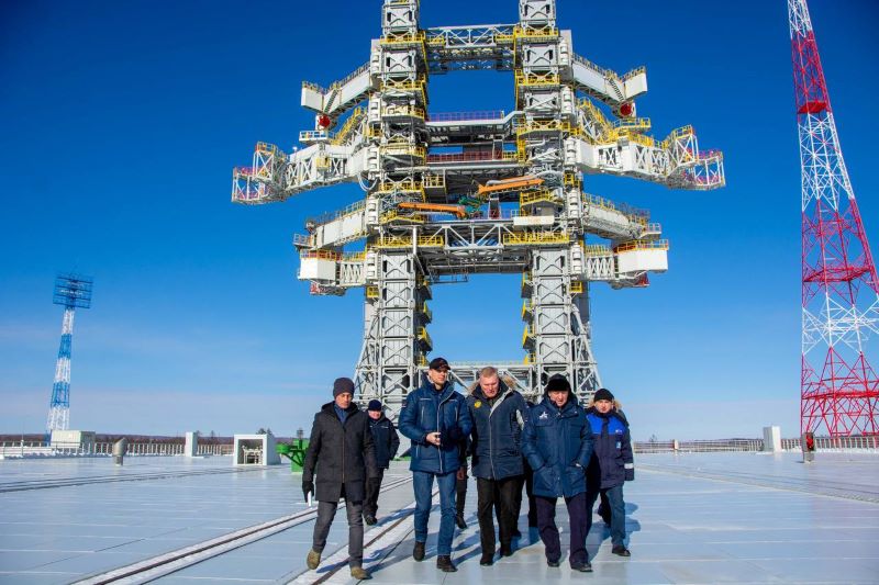 Новый глава «Роскосмоса» посетил космодром Восточный