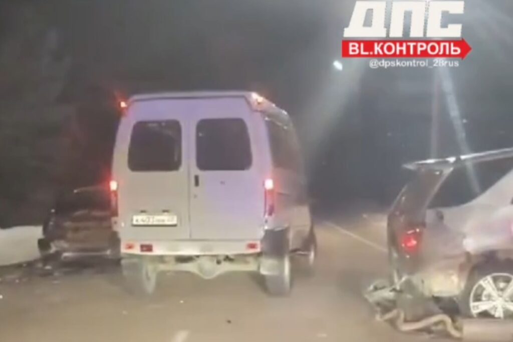 На въезде в Свободный произошло жёсткое ДТП