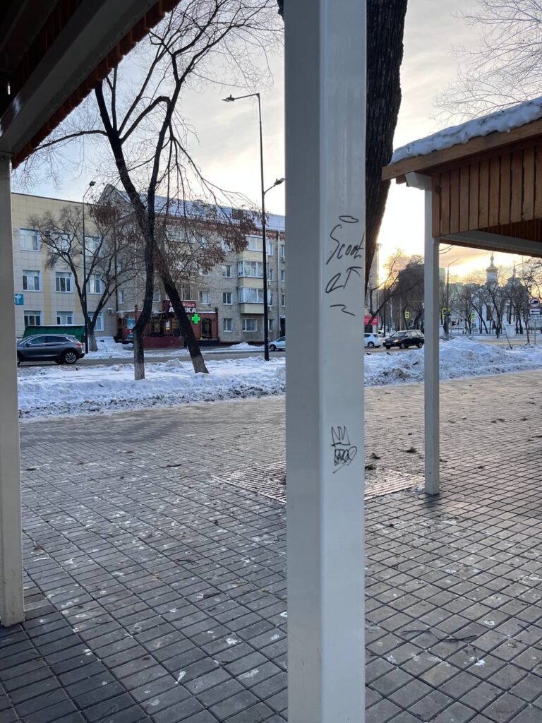 говно в сквере