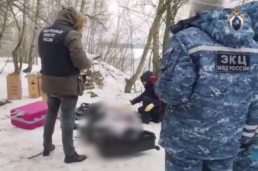 В Петербурге нашли два чемодана с человеческими останками