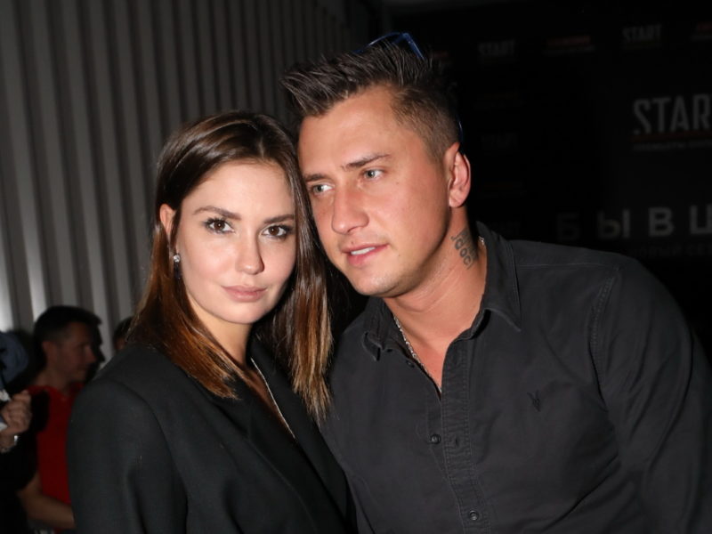 Павел Прилучный и Агата Муцениеце