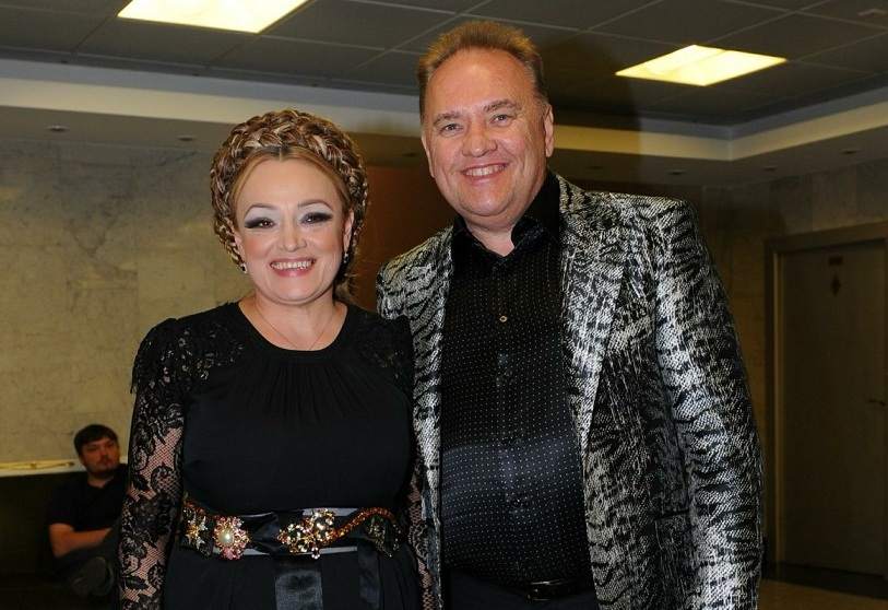 Надежда Кадышева с мужем