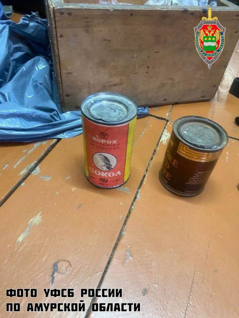 Многодетный амурчанин делал на кухне патроны