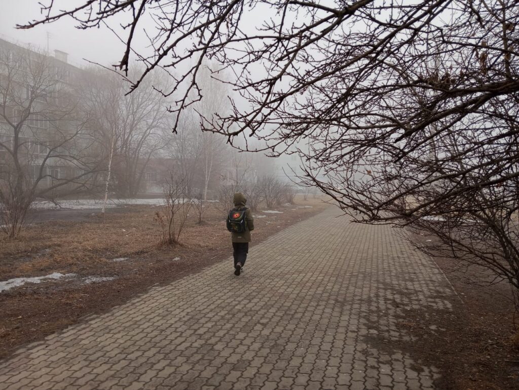 Благовещенск во мгле: густой туман накрыл город