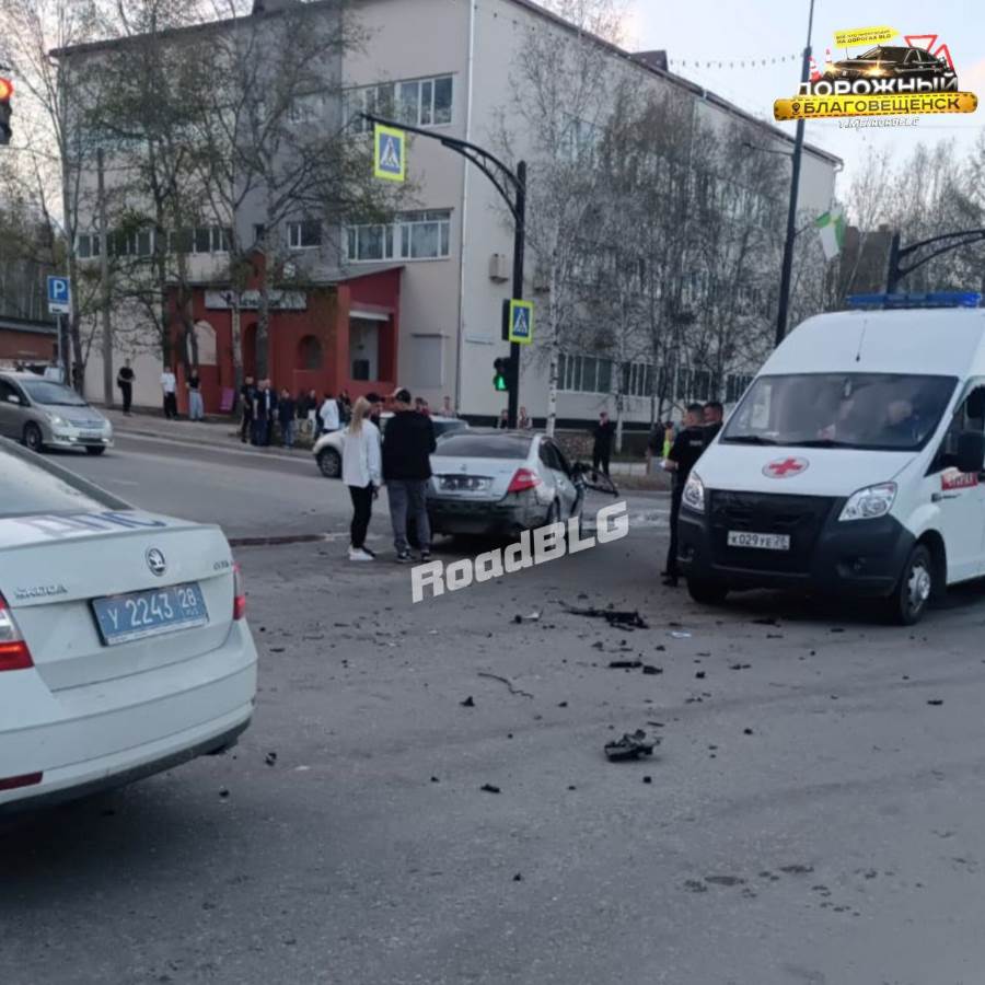 Фото: телеграм-канал «Дорожный Благовещенск»