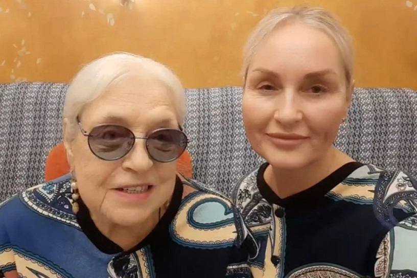 Лидия Федосеева-Шукшина и дочь Ольга Шукшина