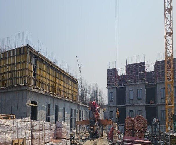 Три жилых корпуса и пищеблок: в Приамурье строят соцуреждение для маломобильных граждан