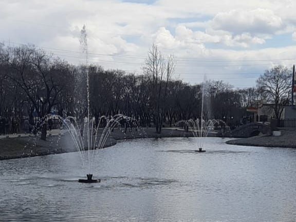 Фонтаны, парк Дружбы