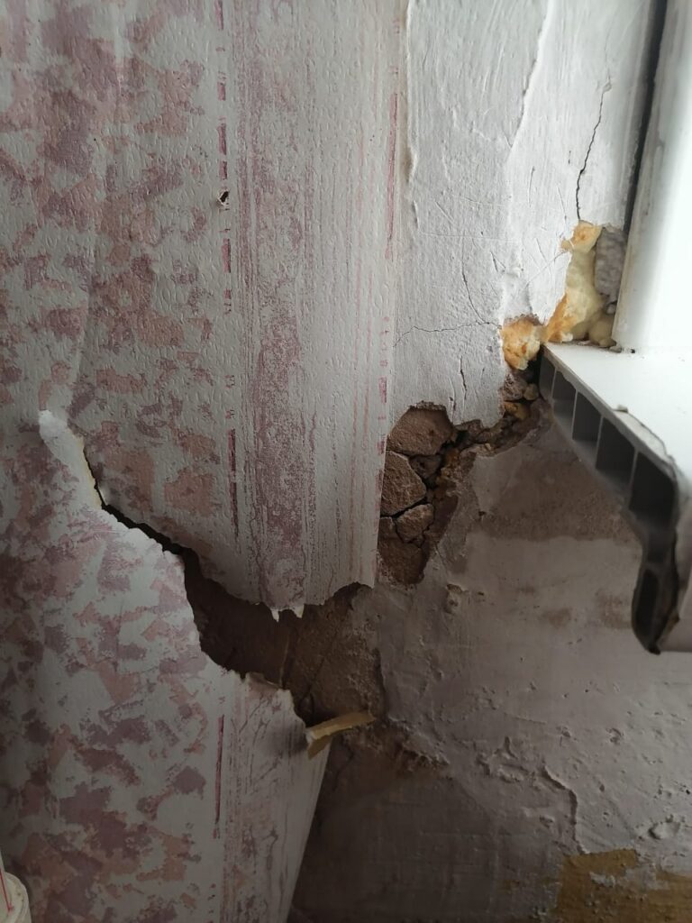 аварийный дом