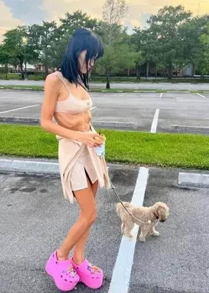 Похудевшая жена Александра Цекало напугала подписчиков своей фигурой