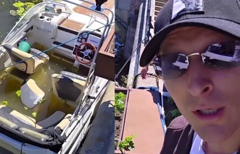 Павел Воля чуть не утонул, катаясь на лодке в Калининграде