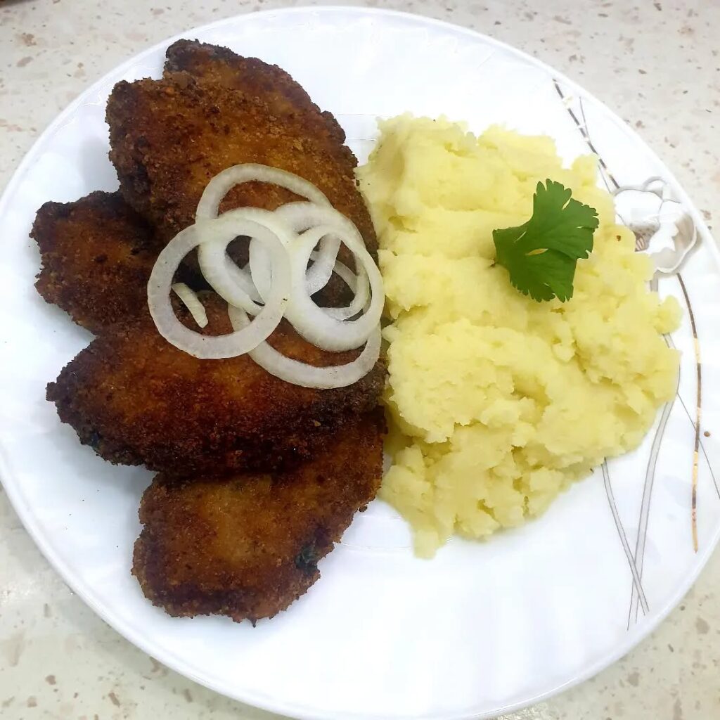 отбивные рецепт, рецепт жареного мяса, жареное мясо, мясо на сковороде