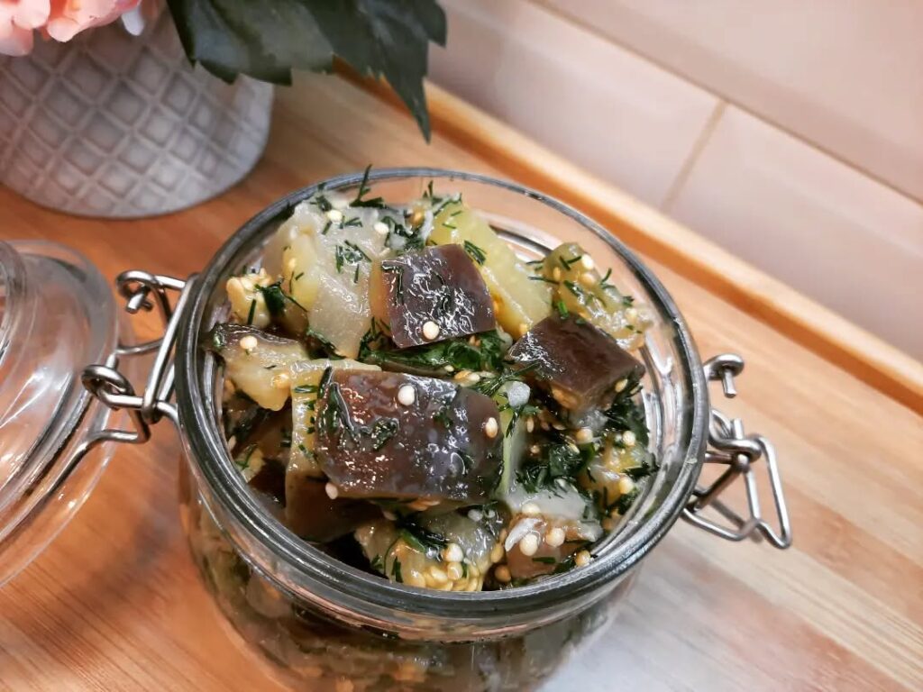 рецепт баклажан, баклажаны на зиму, хрустящие баклажаны, жареные баклажаны, салат с баклажанами