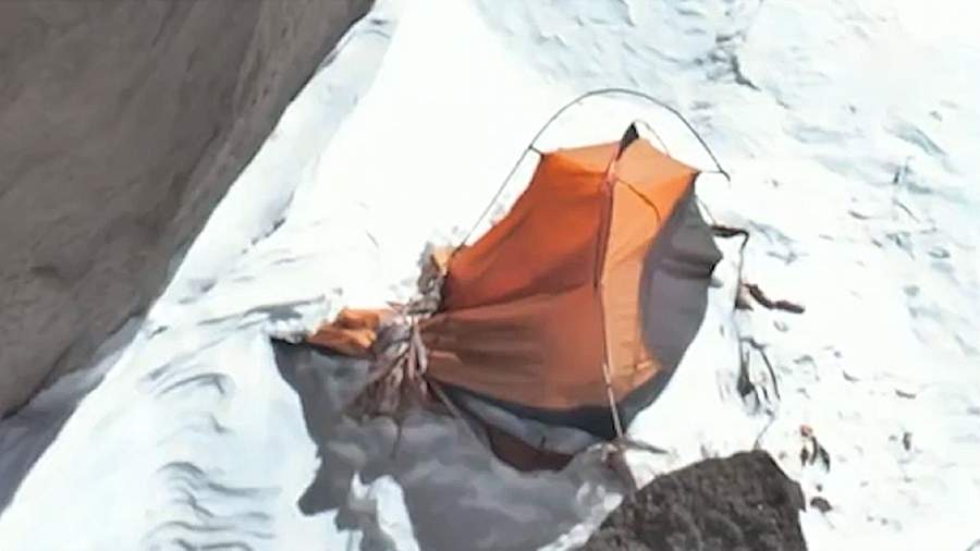 Виктория Боня отправила беспилотник на пик Победы к альпинистке Наговицыной