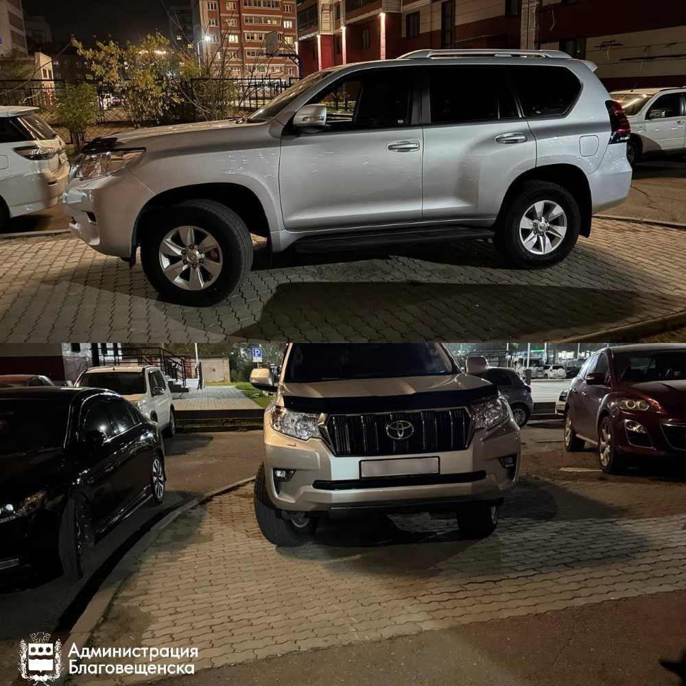 В Благовещенске поймали «креативных» автомобилистов