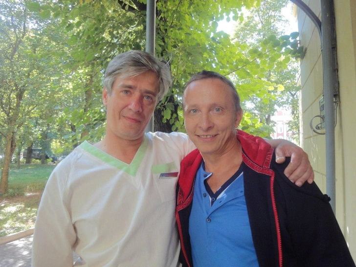 Сергей Рыбин и Иван Охлобыстин