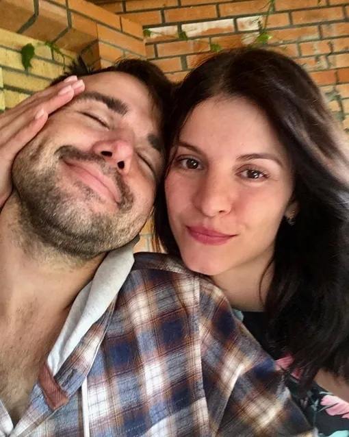 Михаил Казаков с женой