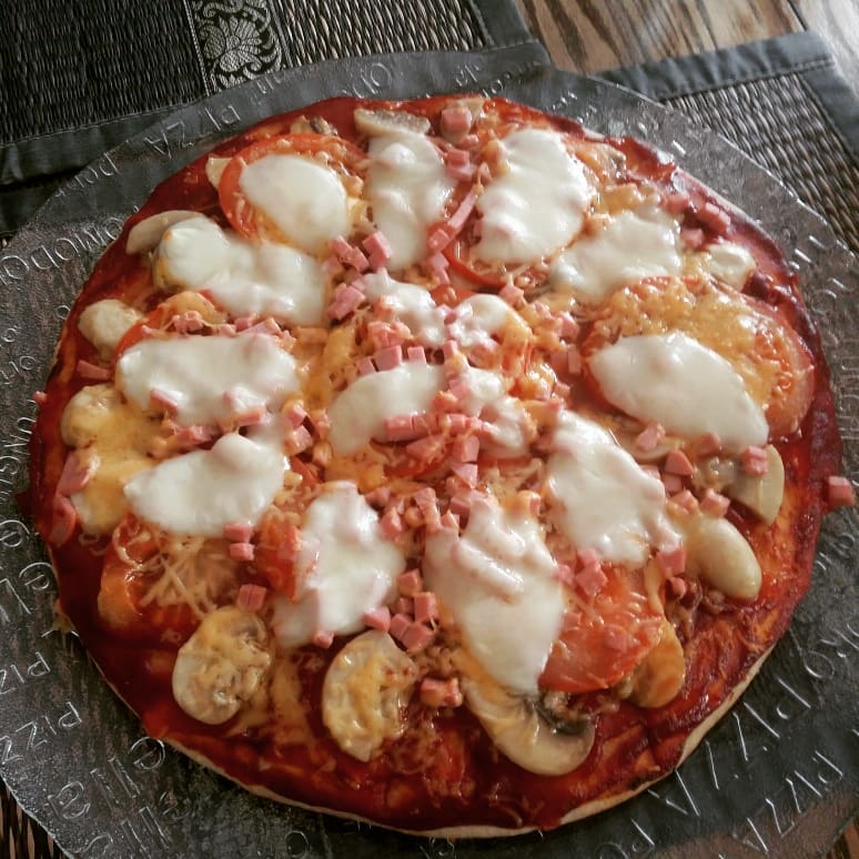 домашняя пицца рецепт, пицца на сковороде, пицца пятиминутка, кальцоне, закрытая пицца рецепт