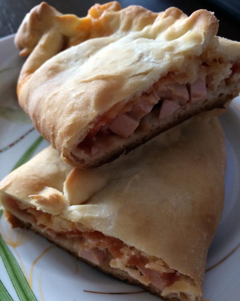 домашняя пицца рецепт, пицца на сковороде, пицца пятиминутка, кальцоне, закрытая пицца рецепт