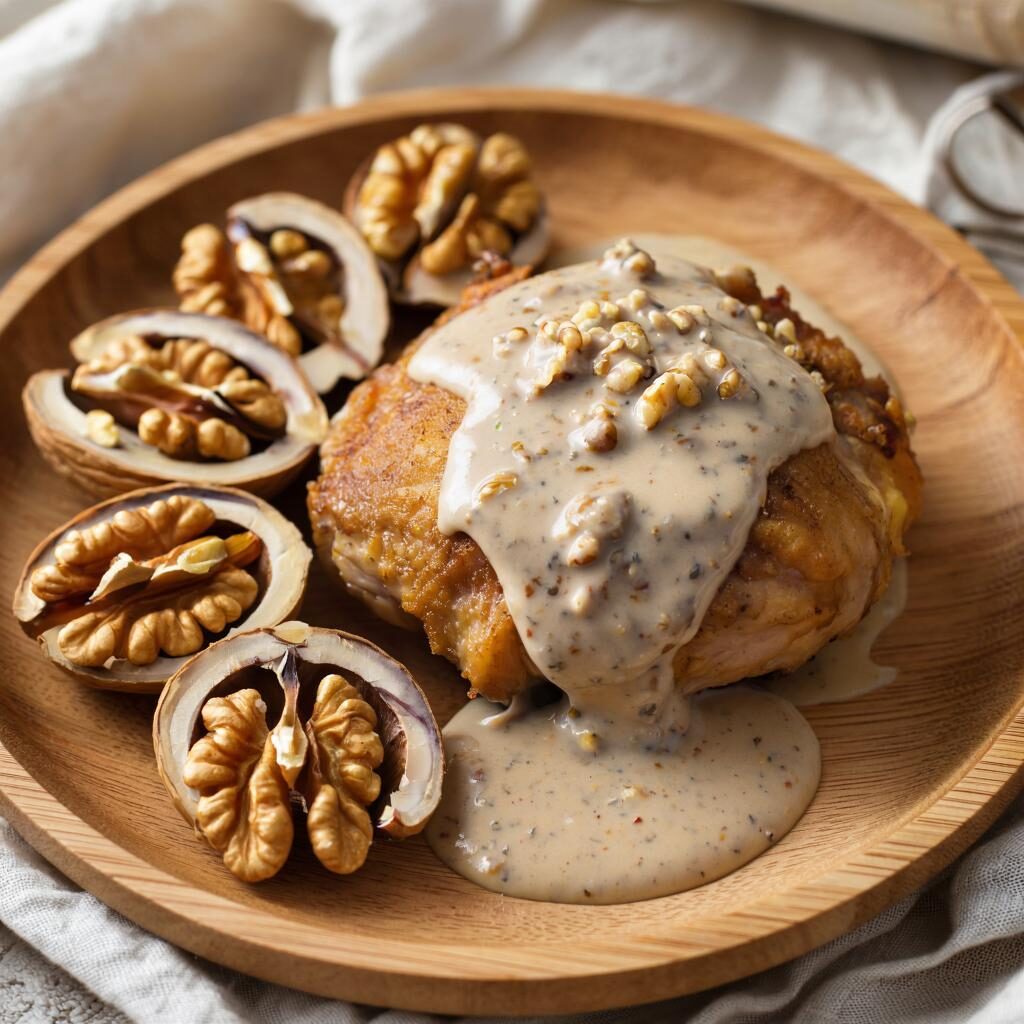 рецепты с орехами, салат с орехами, рецепт сациви, курица с орехами, домашняя нутелла