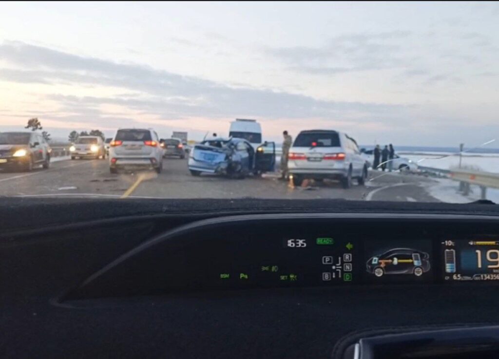 На подъезде к Благовещенску произошло тройное ДТП