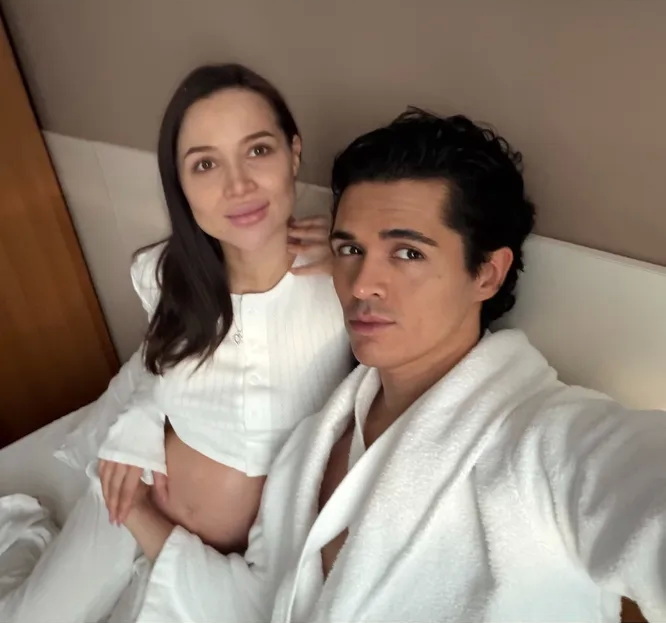 Валерия Чекалина и Луис Сквиччиарини 