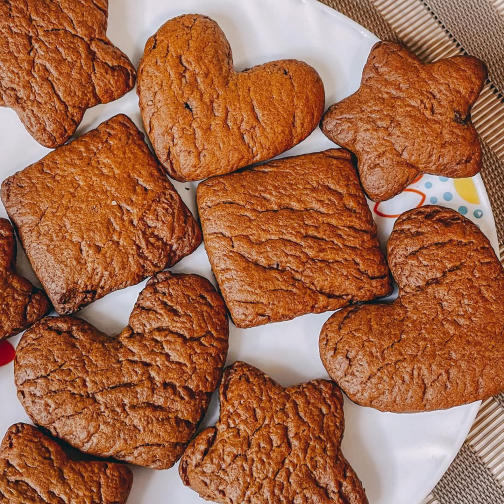 имбирное печенье, печенье в духовке, рецепт домашнего печенья, новогоднее печенье